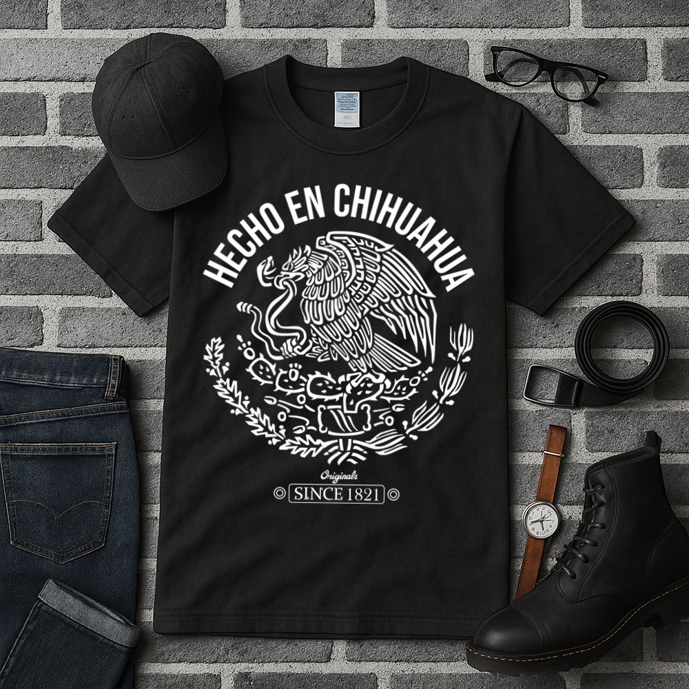 Hecho En Chihuahua Meaningful Gift Cinco De Mayo Mexico Mexican Day Cool Gift Tall T-Shirt