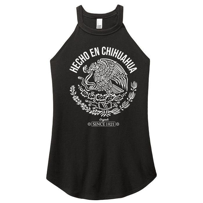 Hecho En Chihuahua Meaningful Gift Cinco De Mayo Mexico Mexican Day Cool Gift Women's Perfect Tri Rocker Tank