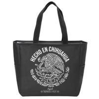 Hecho En Chihuahua Meaningful Gift Cinco De Mayo Mexico Mexican Day Cool Gift Zip Tote Bag