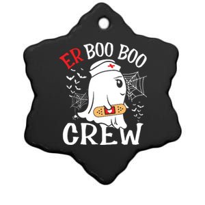 Halloween ER Costume ER Boo Boo Crew Nurse Ghost Nursing Ceramic Star Ornament