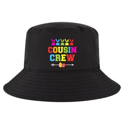 Happy Easter Cousin Crew With Cool Bunnies And Eggs Cool Comfort Performance Bucket Hat