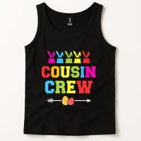Happy Easter Cousin Crew With Cool Bunnies And Eggs Tank Top
