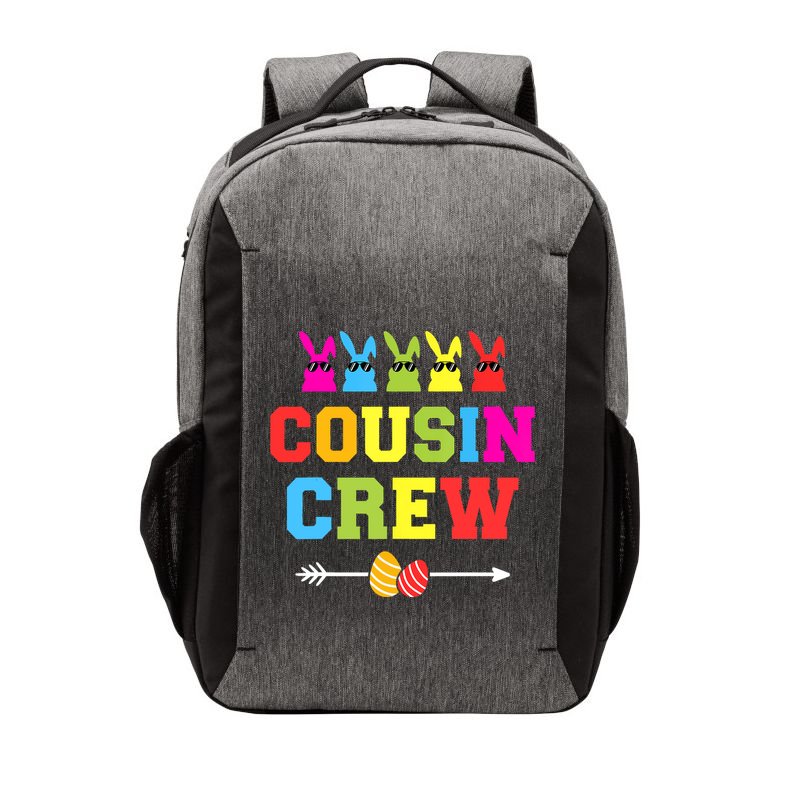 Happy Easter Cousin Crew With Cool Bunnies And Eggs Vector Backpack
