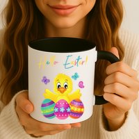 Hello Easter Cute Chick Holiday Mug