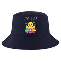Hello Easter Cute Chick Holiday Cool Comfort Performance Bucket Hat