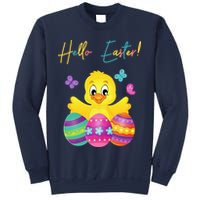 Hello Easter Cute Chick Holiday Sweatshirt