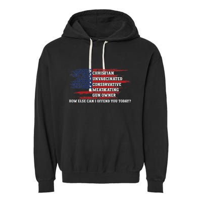 How Else Can I Offend You Today Garment-Dyed Fleece Hoodie