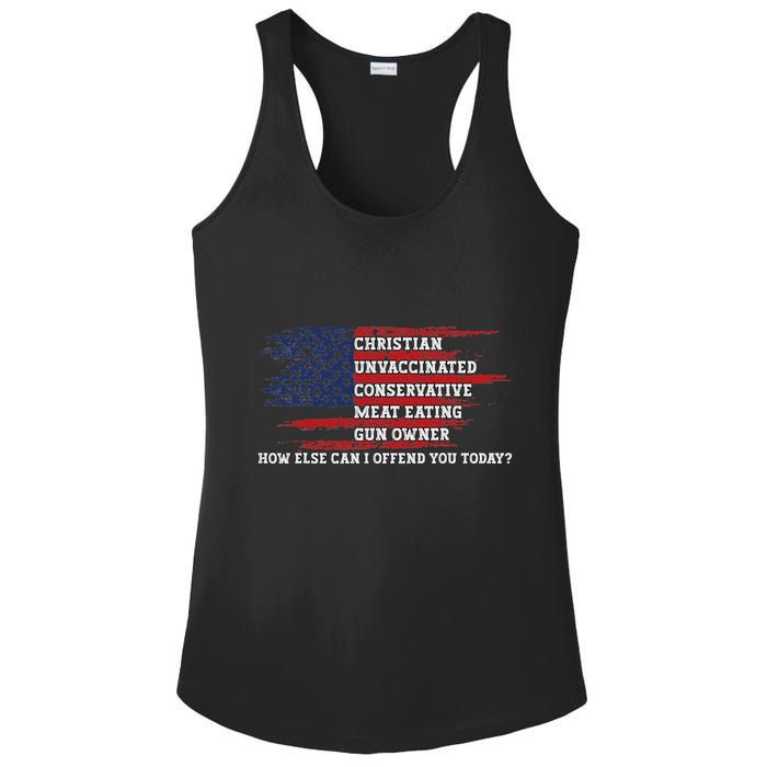 How Else Can I Offend You Today Ladies PosiCharge Competitor Racerback Tank