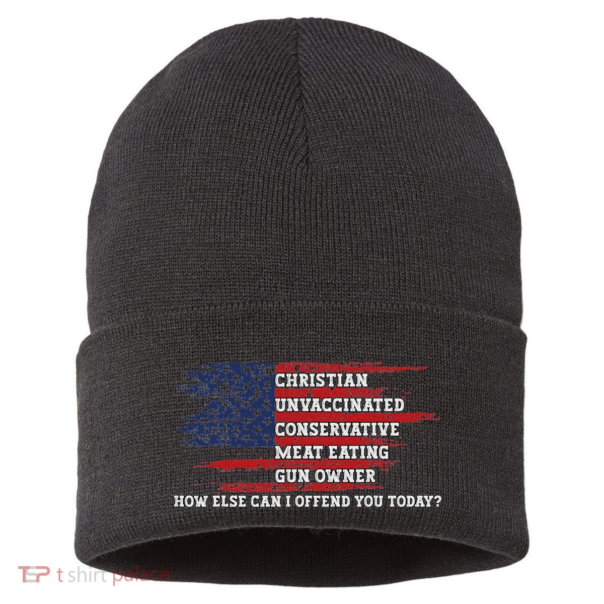 How Else Can I Offend You Today Sustainable Knit Beanie