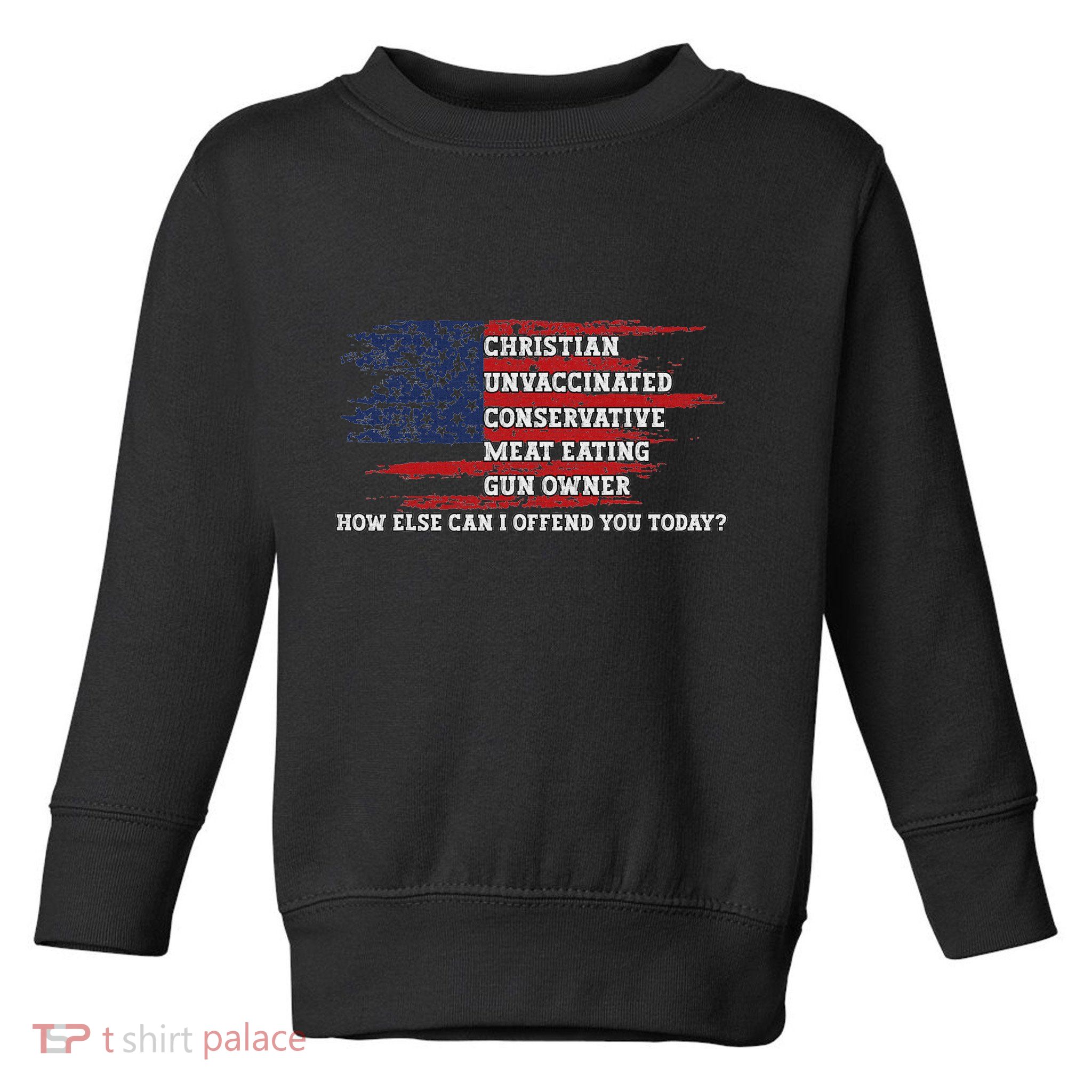 How Else Can I Offend You Today Toddler Sweatshirt