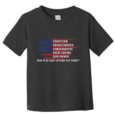 How Else Can I Offend You Today Toddler T-Shirt