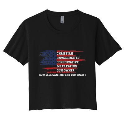 How Else Can I Offend You Today Crop Top