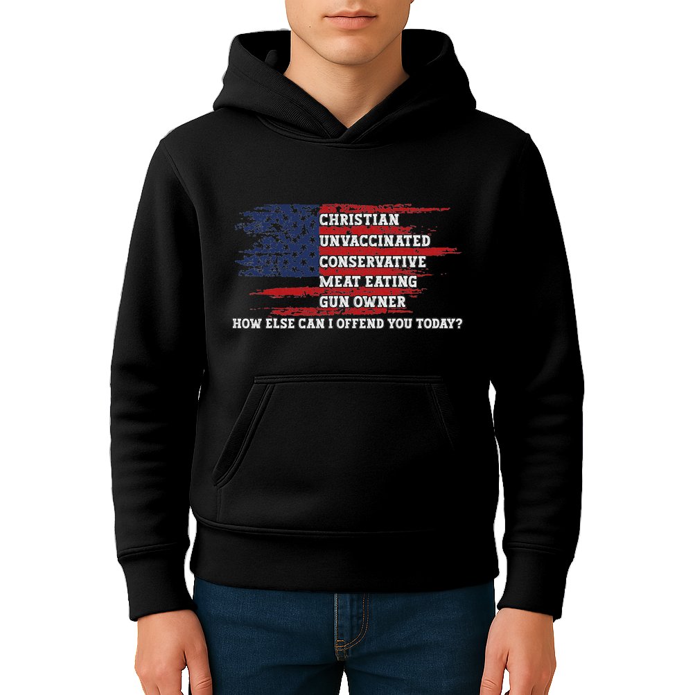 How Else Can I Offend You Today Kids Hoodie