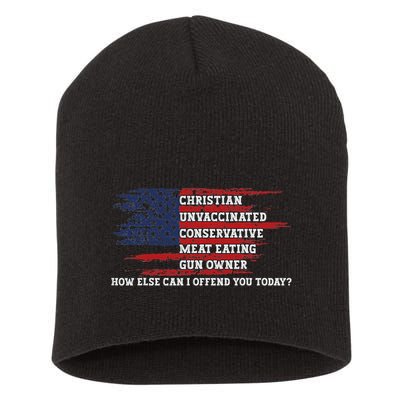 How Else Can I Offend You Today Short Acrylic Beanie