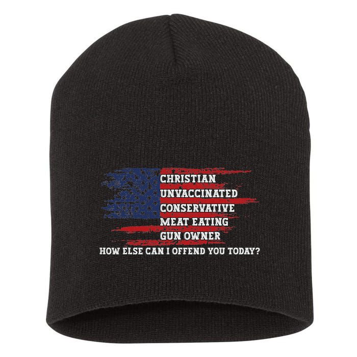 How Else Can I Offend You Today Short Acrylic Beanie