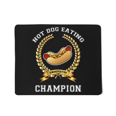 Hotdog Eating Contest Hot Dog Lover Gift Mousepad