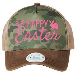 Happy Easter Cute Festive Holiday Legacy Tie Dye Trucker Hat