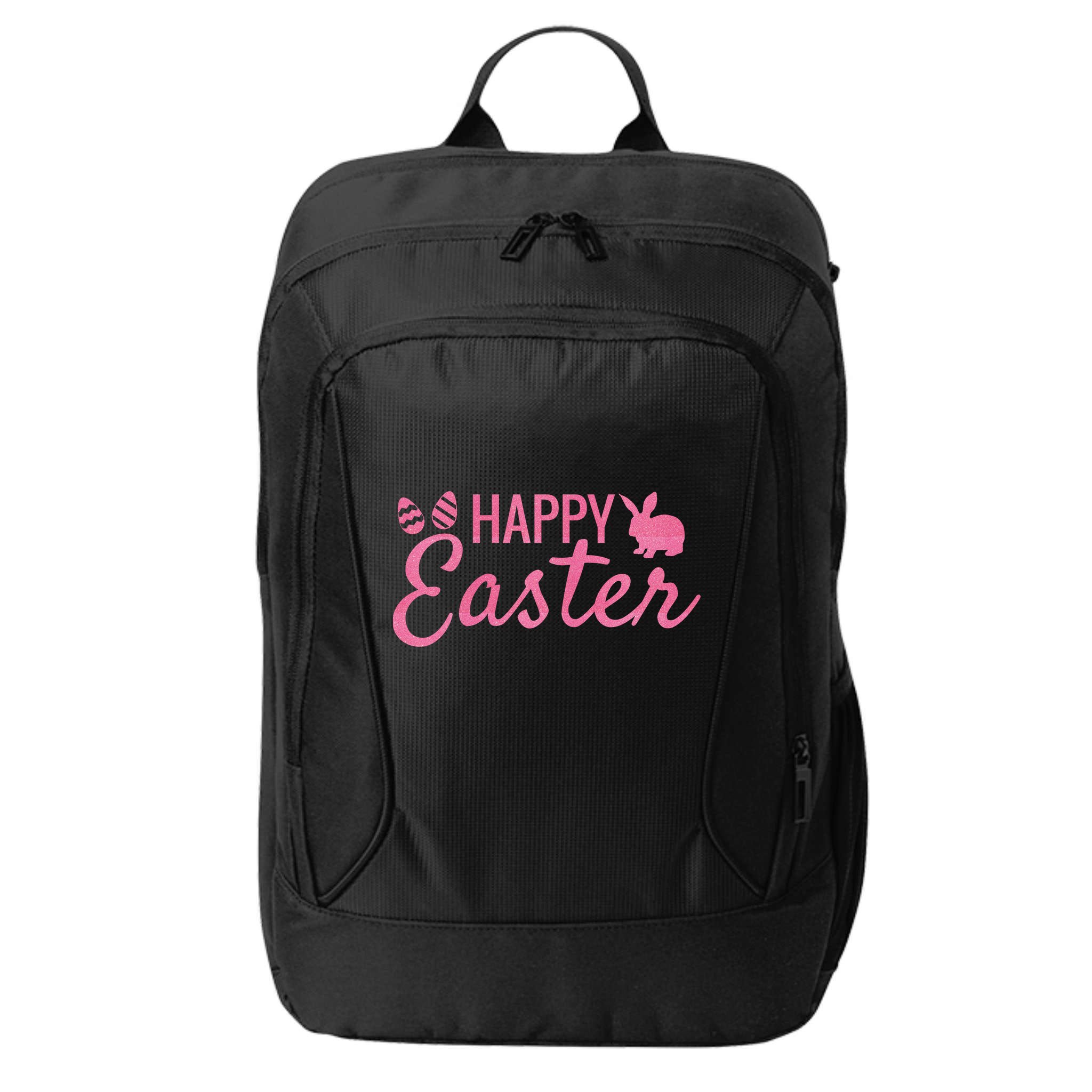 Happy Easter Cute Festive Holiday City Backpack