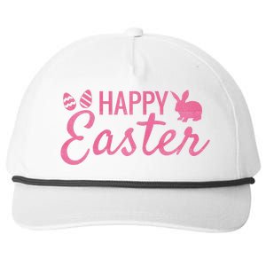 Happy Easter Cute Festive Holiday Snapback Five-Panel Rope Hat