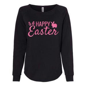 Happy Easter Cute Festive Holiday Womens California Wash Sweatshirt