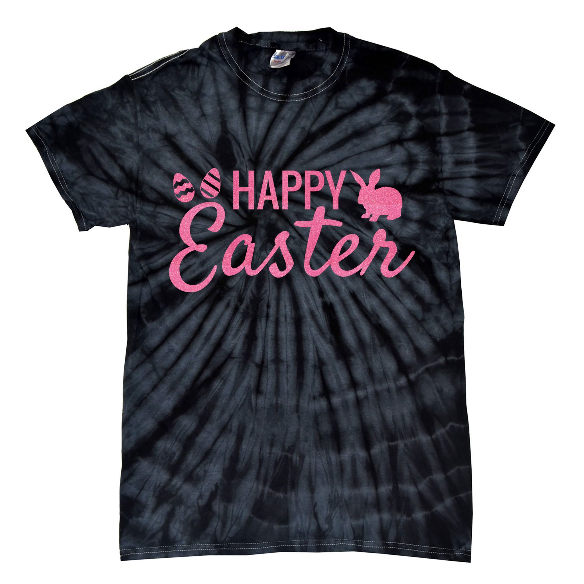 Happy Easter Cute Festive Holiday Tie-Dye T-Shirt