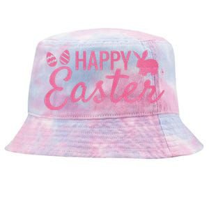 Happy Easter Cute Festive Holiday Tie-Dyed Bucket Hat