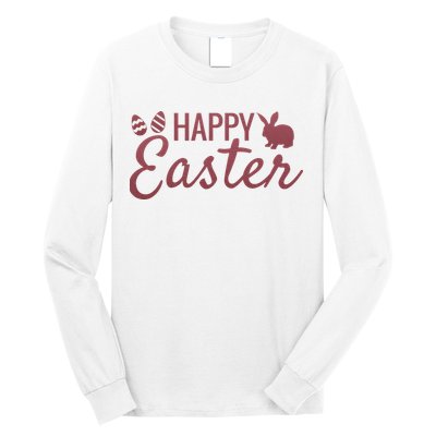 Happy Easter Cute Festive Holiday Long Sleeve Shirt