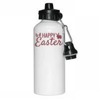 Happy Easter Cute Festive Holiday Aluminum Water Bottle