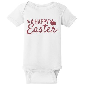 Happy Easter Cute Festive Holiday Baby Bodysuit