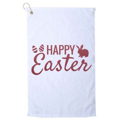 Happy Easter Cute Festive Holiday Golf Towel