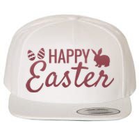 Happy Easter Cute Festive Holiday Wool Snapback Cap