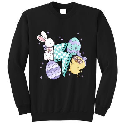 Happy Easter Cute Retro Sweatshirt