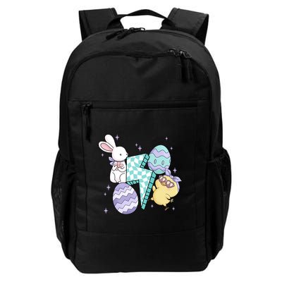 Happy Easter Cute Retro Backpack