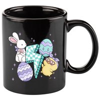 Happy Easter Cute Retro 11oz C Handle Ceramic Mug