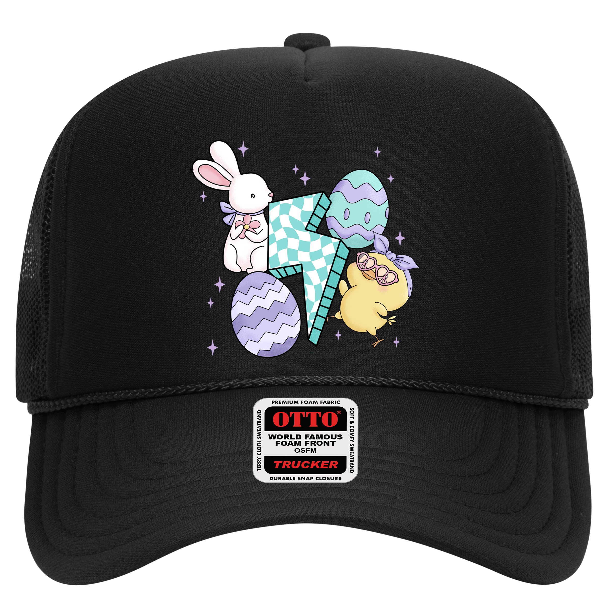 Happy Easter Cute Retro Hat