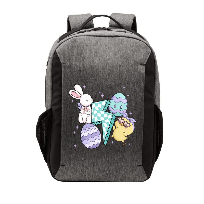 Happy Easter Cute Retro Vector Backpack