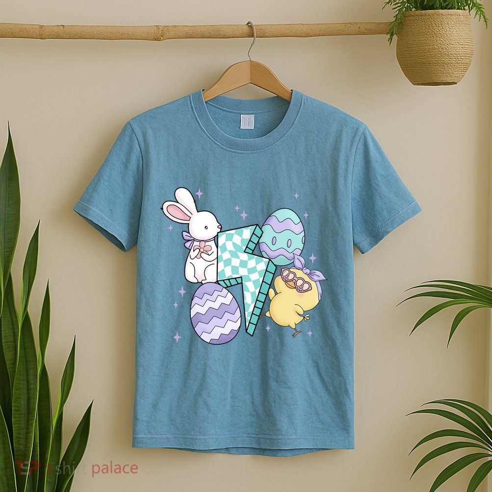 Happy Easter Cute Retro T-Shirt