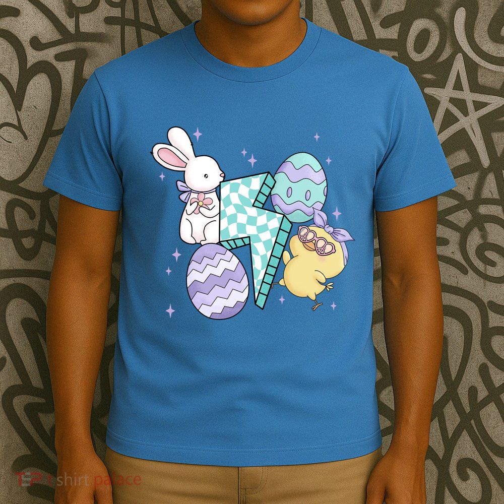 Happy Easter Cute Retro T-Shirt