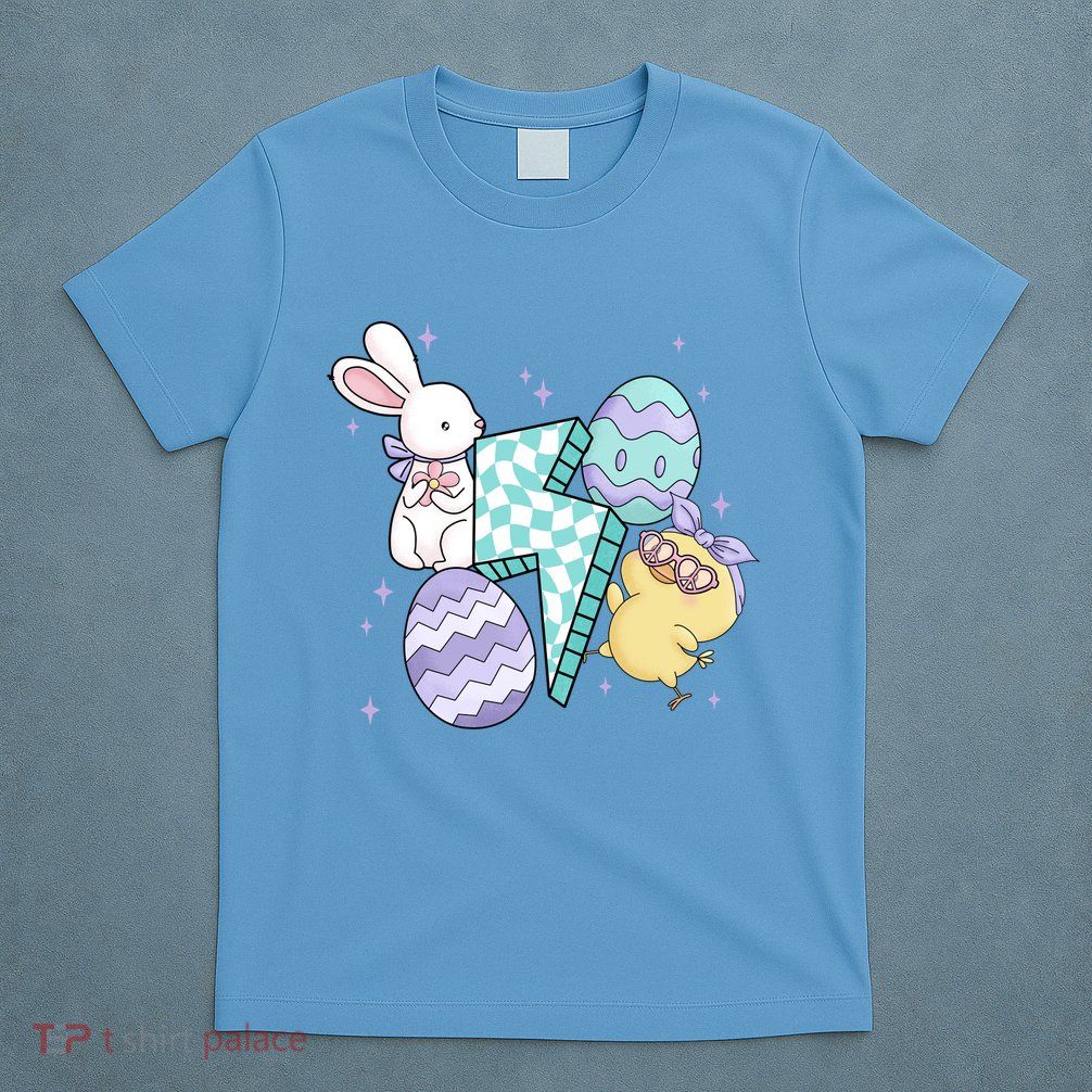Happy Easter Cute Retro T-Shirt