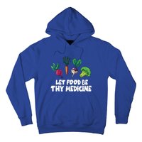 Healthy Eating Carrot Let Food Be Thy Medicine Gift Hoodie