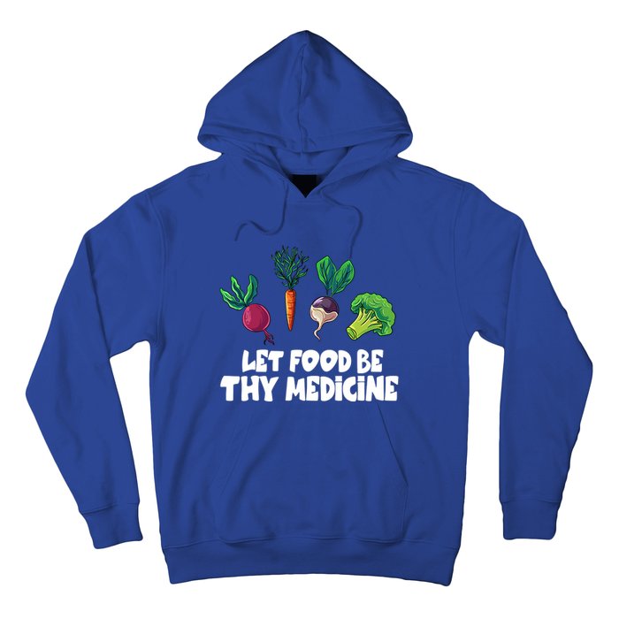 Healthy Eating Carrot Let Food Be Thy Medicine Gift Hoodie