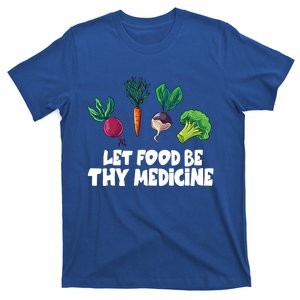 Healthy Eating Carrot Let Food Be Thy Medicine Gift T-Shirt