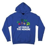 Healthy Eating Carrot Let Food Be Thy Medicine Gift Tall Hoodie