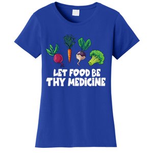 Healthy Eating Carrot Let Food Be Thy Medicine Gift Women's T-Shirt