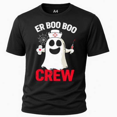 Halloween ER Costume  ER Boo Boo Crew Nurse Ghost Performance Shirt