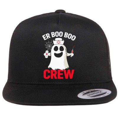 Halloween ER Costume  ER Boo Boo Crew Nurse Ghost Flatbill Hat
