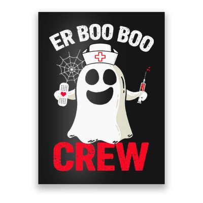 Halloween ER Costume  ER Boo Boo Crew Nurse Ghost Poster