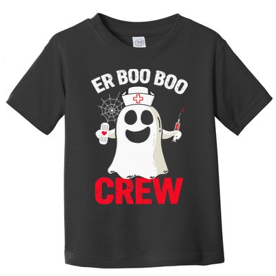 Halloween ER Costume  ER Boo Boo Crew Nurse Ghost Toddler T-Shirt