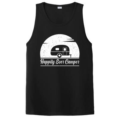 Happily Ever Camper Gift Living The Rv Life Gift Road Trip Gift PosiCharge Competitor Tank