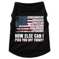 How Else Can I Piss You Off Today Us Flag Doggie Tank
